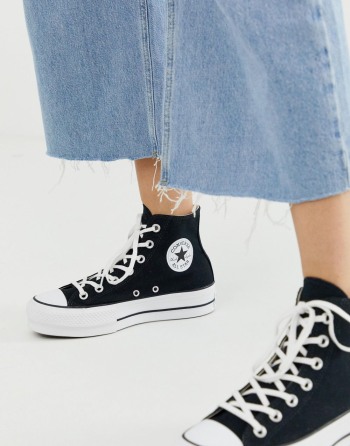 Converse Chuck Taylor Hi Platform Crne - Ženske Tenisice | 17945YOHS